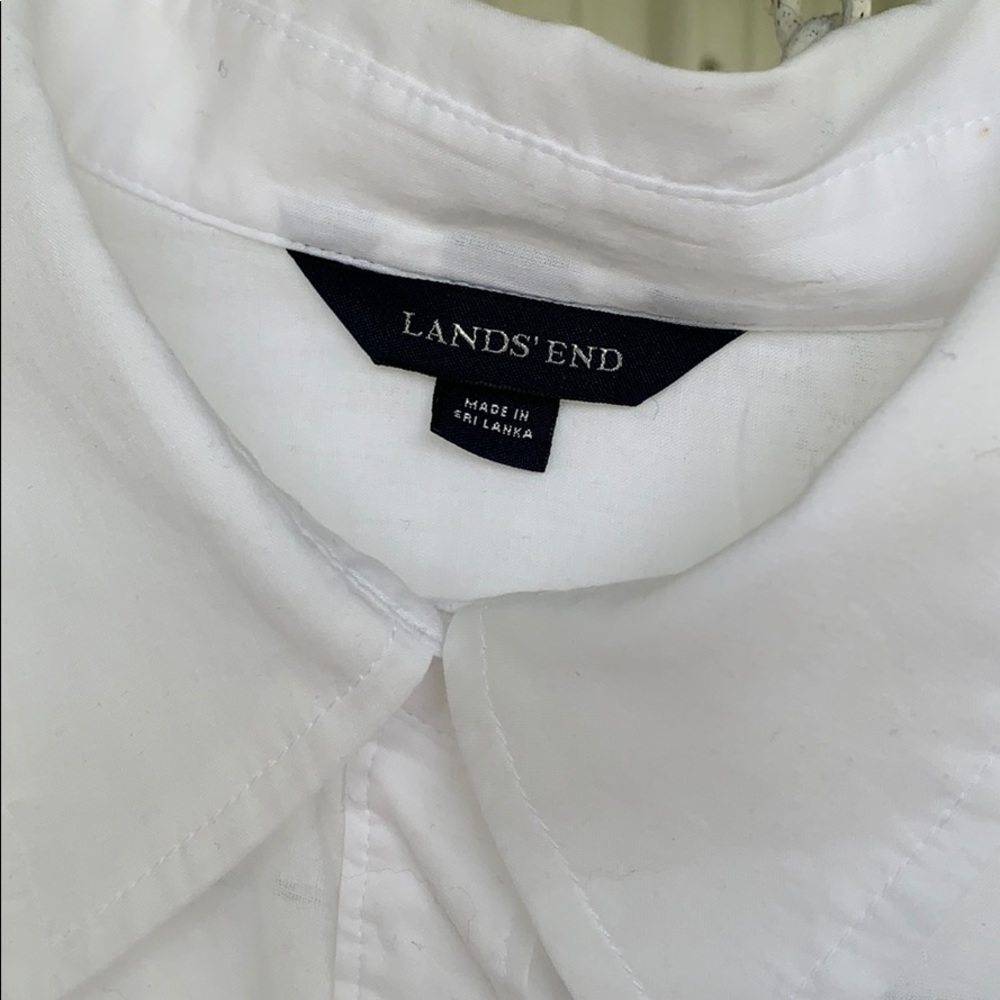 💯 % Cotton Lands’ End Shirt - Picture 3 of 5